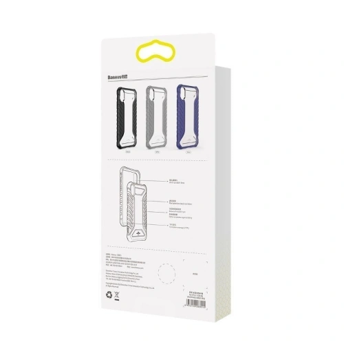 Kup Resistentes Case Baseus Michelin Case für iPhone X / XS (grau) - BSU517GRY - {ean13} - Sklep Home Screen