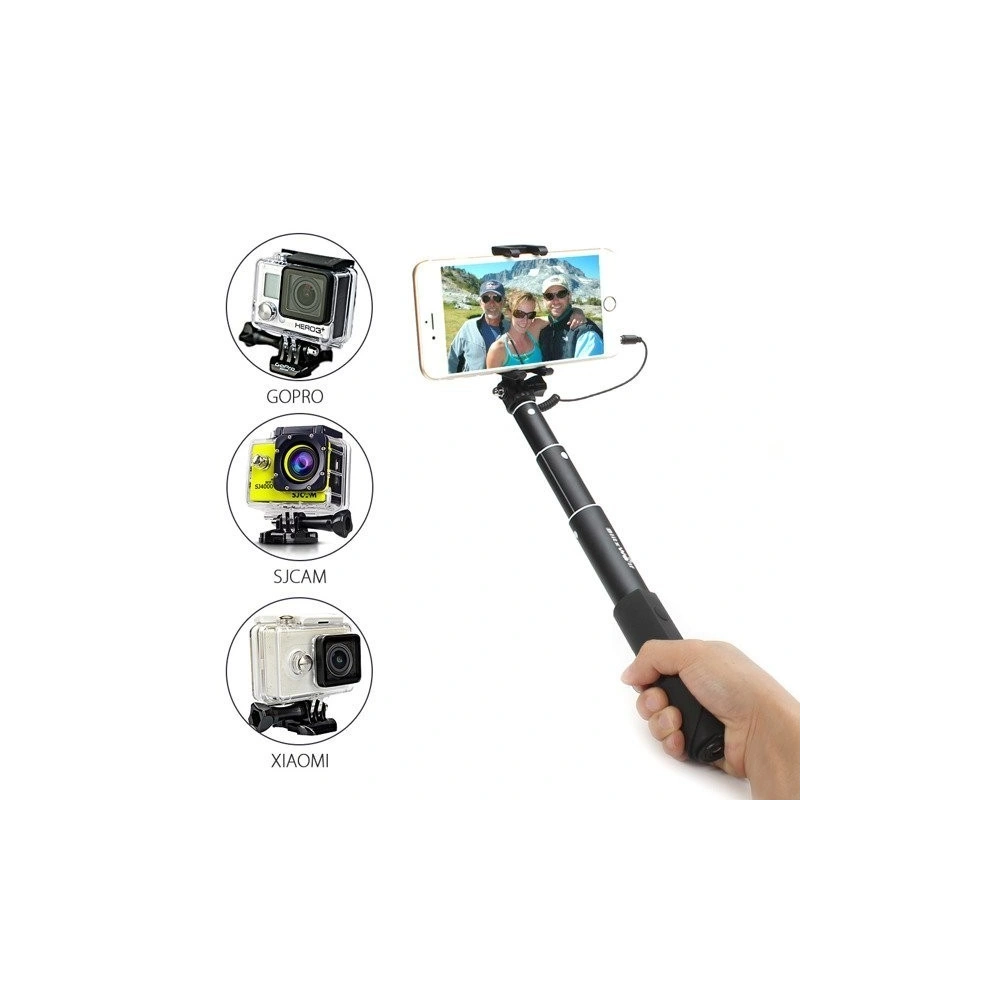 Kijek Selfie Stick BlitzWolf BW-WS1 czarny