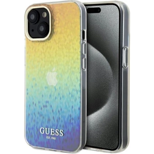 Kup Etui Guess GUHCP14SHDECMI Apple iPhone 15 / 14 hardcase IML Faceted Mirror Disco Iridescent színes - GUE3074 - {ean13} - Sklep Home Screen
