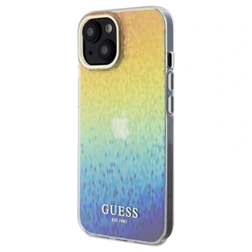 Kup Etui Guess GUHCP14SHDECMI Apple iPhone 15 / 14 hardcase IML Faceted Mirror Disco Iridescent színes - GUE3074 - {ean13} - Sklep Home Screen
