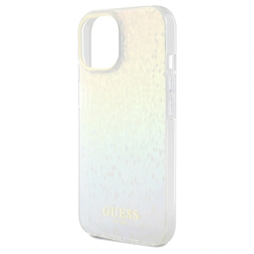 Kup Etui Guess GUHCP14SHDECMI Apple iPhone 15 / 14 hardcase IML Faceted Mirror Disco Iridescent színes - GUE3074 - {ean13} - Sklep Home Screen