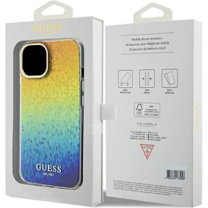 Kup Etui Guess GUHCP14SHDECMI Apple iPhone 15 / 14 hardcase IML Faceted Mirror Disco Iridescent színes - GUE3074 - {ean13} - Sklep Home Screen