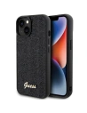 Apple GEtui uess GUHCP14SPMSDGSK iPhone 15 / 14 hardcase Disco Metal Script negru / negru