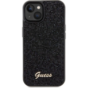 GEtui uess GUHCP14SPMSDGSK Apple iPhone 15 / 14 hardcase Disco Metal Script czarny/black