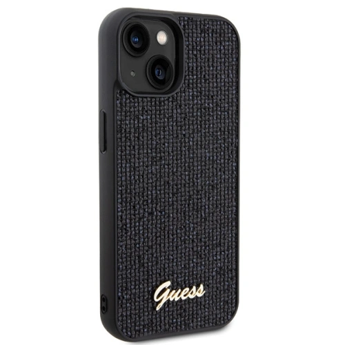 Kup GEtui uess GUHCP14SPMSDGSK Apple iPhone 15 / 14 hardcase Disco Metal Script czarny/black - GUE3075 - {ean13} - Sklep Home Screen