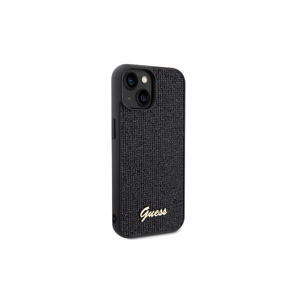GEtui uess GUHCP14SPMSDGSK Apple iPhone 15 / 14 hardcase Disco Metal Script czarny/black