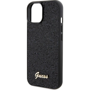 GEtui uess GUHCP14SPMSDGSK Apple iPhone 15 / 14 hardcase Disco Metal Script czarny/black