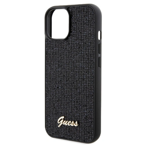 Kup GEtui uess GUHCP14SPMSDGSK Apple iPhone 15 / 14 hardcase Disco Metal Script czarny/black - GUE3075 - {ean13} - Sklep Home Screen