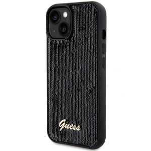 Kup Etui Guess GUHCP14SPSFDGSK Apple iPhone 15 / 14 hardcase Sequin Script Metal czarny/black - GUE3076 - {ean13} - Sklep Home Screen