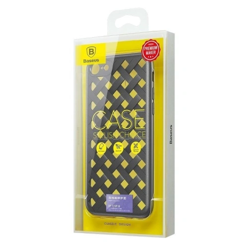 Kup Etui Baseus Papercut Case do Apple iPhone SE 2022/SE 2020/8/7 (czarne) - BSU519BLK - {ean13} - Sklep Home Screen