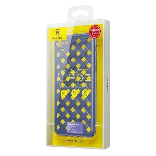 Kup Etui Baseus Papercut Case pentru Apple iPhone SE 2022/SE 2020/8/7 (albastru) - BSU520BLU - {ean13} - Sklep Home Screen
