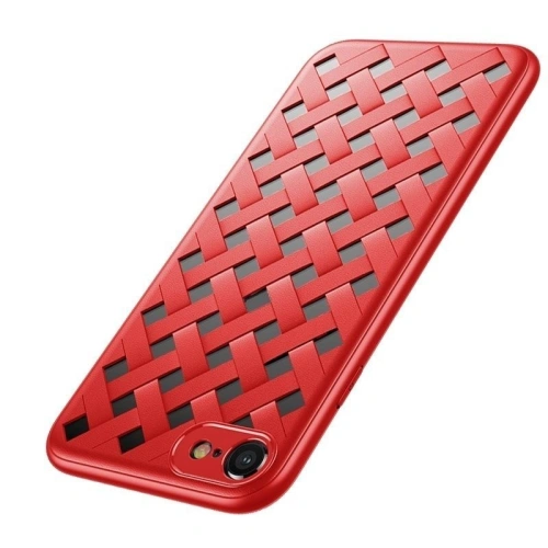Kup Etui Baseus Papercut Case do Apple iPhone SE 2022/SE 2020/8/7 (czerwone) - BSU521RED - {ean13} - Sklep Home Screen