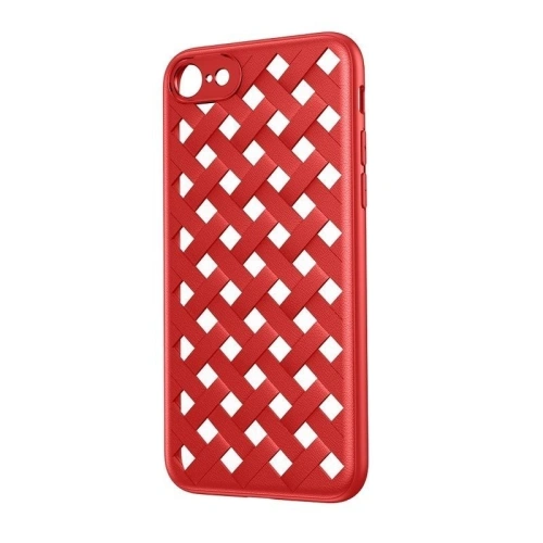 Kup Etui Baseus Papercut Case do Apple iPhone SE 2022/SE 2020/8/7 (czerwone) - BSU521RED - {ean13} - Sklep Home Screen