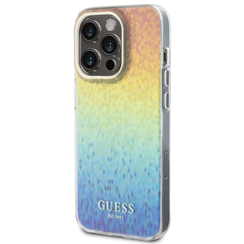 Kup Etui Guess GUHCP14XHDECMI Apple iPhone 14 Pro Max hardcase IML Faceted Mirror Disco Iridescent vícebarevný - GUE3077 - {ean13} - Sklep Home Screen