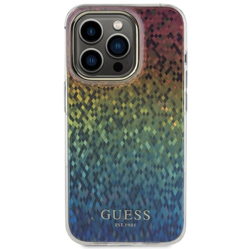 Kup Etui Guess GUHCP14XHDECMI Apple iPhone 14 Pro Max hardcase IML Faceted Mirror Disco Iridescent vícebarevný - GUE3077 - {ean13} - Sklep Home Screen