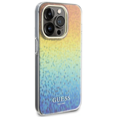 Kup Etui Guess GUHCP14XHDECMI Apple iPhone 14 Pro Max hardcase IML Faceted Mirror Disco Iridescent vícebarevný - GUE3077 - {ean13} - Sklep Home Screen