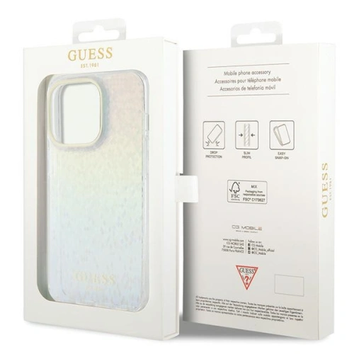 Kup Etui Guess GUHCP14XHDECMI Apple iPhone 14 Pro Max hardcase IML Faceted Mirror Disco Iridescent vícebarevný - GUE3077 - {ean13} - Sklep Home Screen