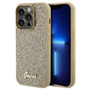 Kup Etui Guess GUHCP14XPMSDGSD Apple iPhone 14 Pro Max hardcase Disco Metal Script zlatý/gold - GUE3078 - {ean13} - Sklep Home Screen