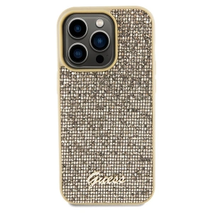 Kup Etui Guess GUHCP14XPMSDGSD Apple iPhone 14 Pro Max hardcase Disco Metal Script zlatý/gold - GUE3078 - {ean13} - Sklep Home Screen