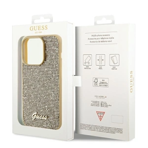 Kup Etui Guess GUHCP14XPMSDGSD Apple iPhone 14 Pro Max hardcase Disco Metal Script zlatý/gold - GUE3078 - {ean13} - Sklep Home Screen