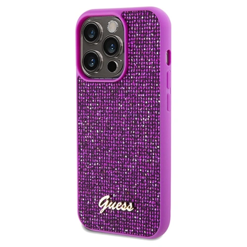 Kup Etui Guess GUHCP14XPMSDGSF Apple iPhone 14 Pro Max hardcase Disco Metal Script fuchsie/fuchsie - GUE3079 - {ean13} - Sklep Home Screen