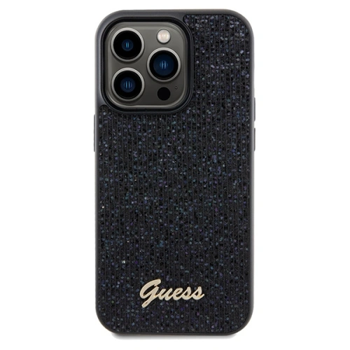Kup Etui Guess GUHCP14XPMSDGSK Apple iPhone 14 Pro Max hardcase Disco Metal Script czarny/black - GUE3080 - {ean13} - Sklep Home Screen