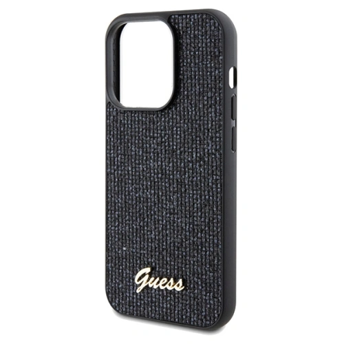 Kup Case Guess GUHCP14XPMSDGSK Apple iPhone 14 Pro Max Hardcase Disco Metal Script schwarz/black - GUE3080 - {ean13} - Sklep Home Screen