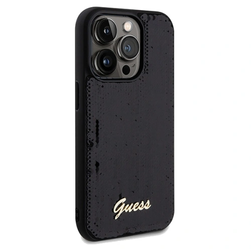 Kup Etui Guess GUHCP14XPSFDGSK Apple iPhone 14 Pro Max hardcase Sequin Script Metal černý/black - GUE3081 - {ean13} - Sklep Home Screen