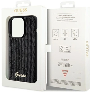 Kup Etui Guess GUHCP14XPSFDGSK Apple iPhone 14 Pro Max hardcase Sequin Script Metal černý/black - GUE3081 - {ean13} - Sklep Home Screen
