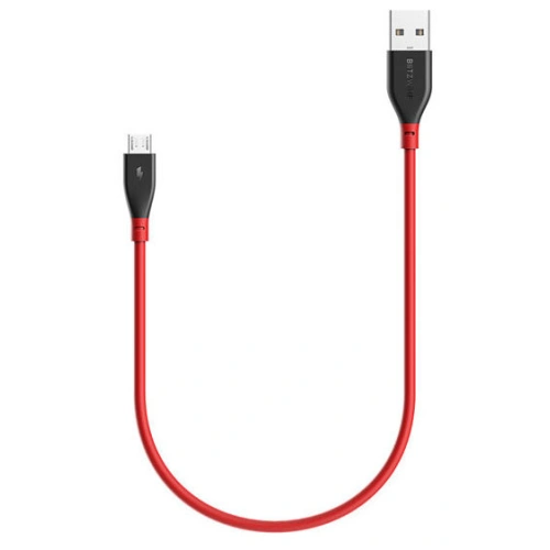 Kup Kabel Micro USB AmpCore II BlitzWolf BW-MC10 0,3m rot - BLZ061RED - {ean13} - Sklep Home Screen