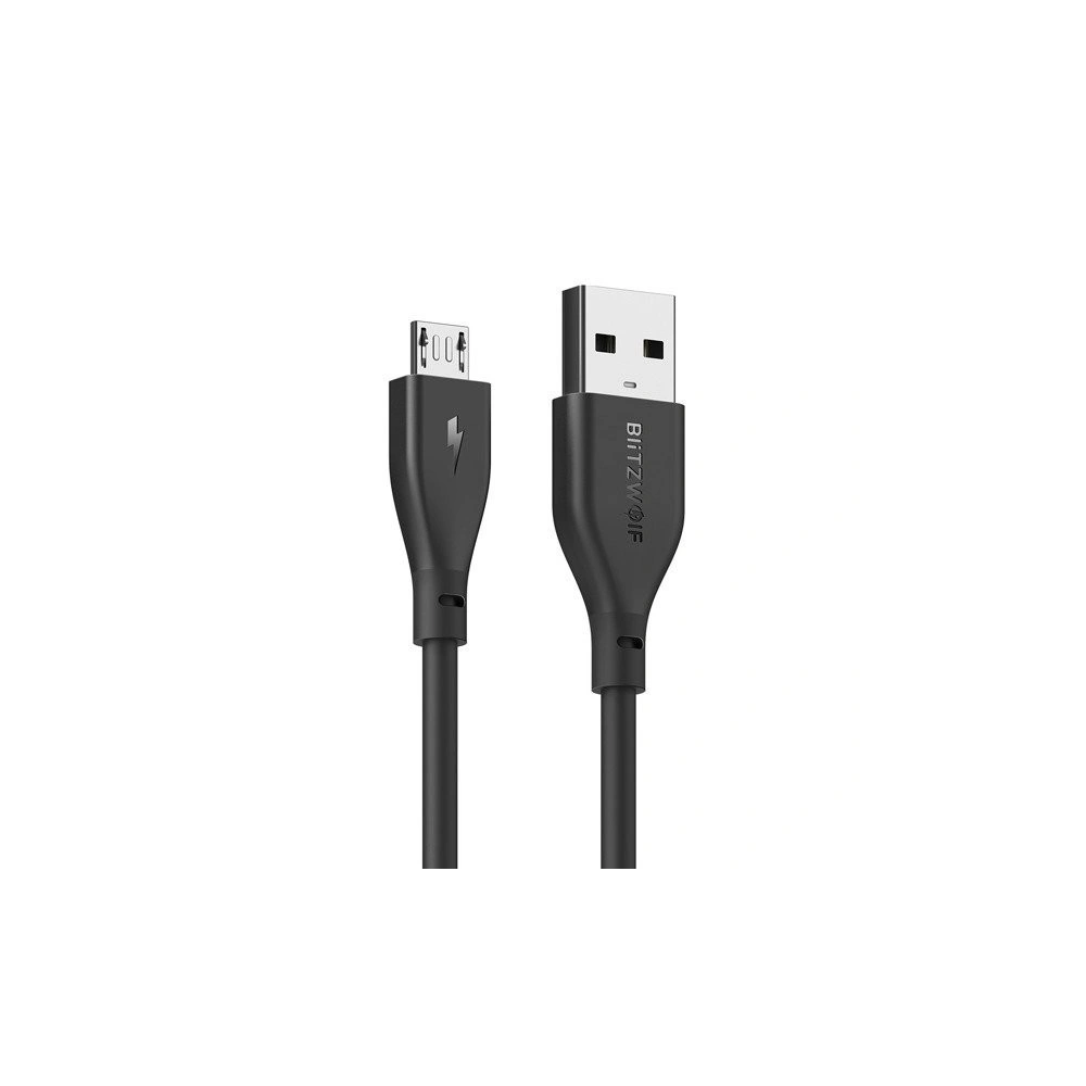 Kabel Micro USB AmpCore II BlitzWolf BW-MC10 0,3m czerwony