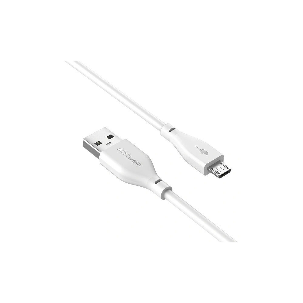 Kabel Micro USB AmpCore II BlitzWolf BW-MC10 0,3m czerwony