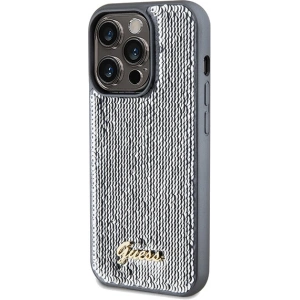 Kup Etui Guess GUHCP14XPSFDGSS Apple iPhone 14 Pro Max hardcase Sequin Script Metal stříbrný/silver - GUE3082 - {ean13} - Sklep Home Screen