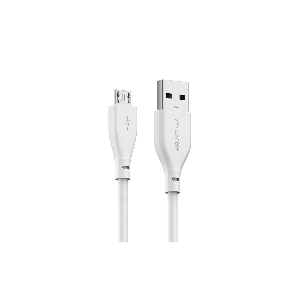 Kabel Micro USB AmpCore II BlitzWolf BW-MC10 0,3m czerwony