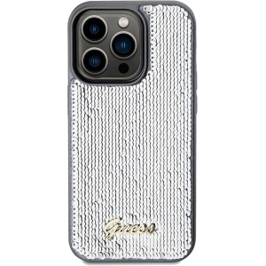 Kup Etui Guess GUHCP14XPSFDGSS Apple iPhone 14 Pro Max hardcase Sequin Script Metal stříbrný/silver - GUE3082 - {ean13} - Sklep Home Screen