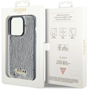 Kup Etui Guess GUHCP14XPSFDGSS Apple iPhone 14 Pro Max hardcase Sequin Script Metal stříbrný/silver - GUE3082 - {ean13} - Sklep Home Screen