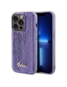 Etui Guess GUHCP14XPSFDGSU Apple iPhone 14 Pro Max hardcase Sequin Script Metal fialový/purple