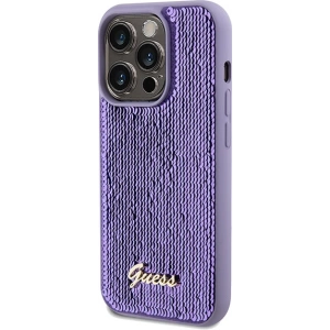 Kup Etui Guess GUHCP14XPSFDGSU Apple iPhone 14 Pro Max hardcase Sequin Script Metal fialový/purple - GUE3083 - {ean13} - Sklep Home Screen
