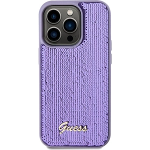 Kup Etui Guess GUHCP14XPSFDGSU Apple iPhone 14 Pro Max hardcase Sequin Script Metal fialový/purple - GUE3083 - {ean13} - Sklep Home Screen