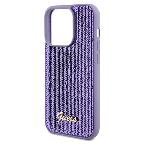 Kup Etui Guess GUHCP14XPSFDGSU Apple iPhone 14 Pro Max hardcase Sequin Script Metal fialový/purple - GUE3083 - {ean13} - Sklep Home Screen