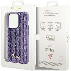 Kup Etui Guess GUHCP14XPSFDGSU Apple iPhone 14 Pro Max hardcase Sequin Script Metal fialový/purple - GUE3083 - {ean13} - Sklep Home Screen