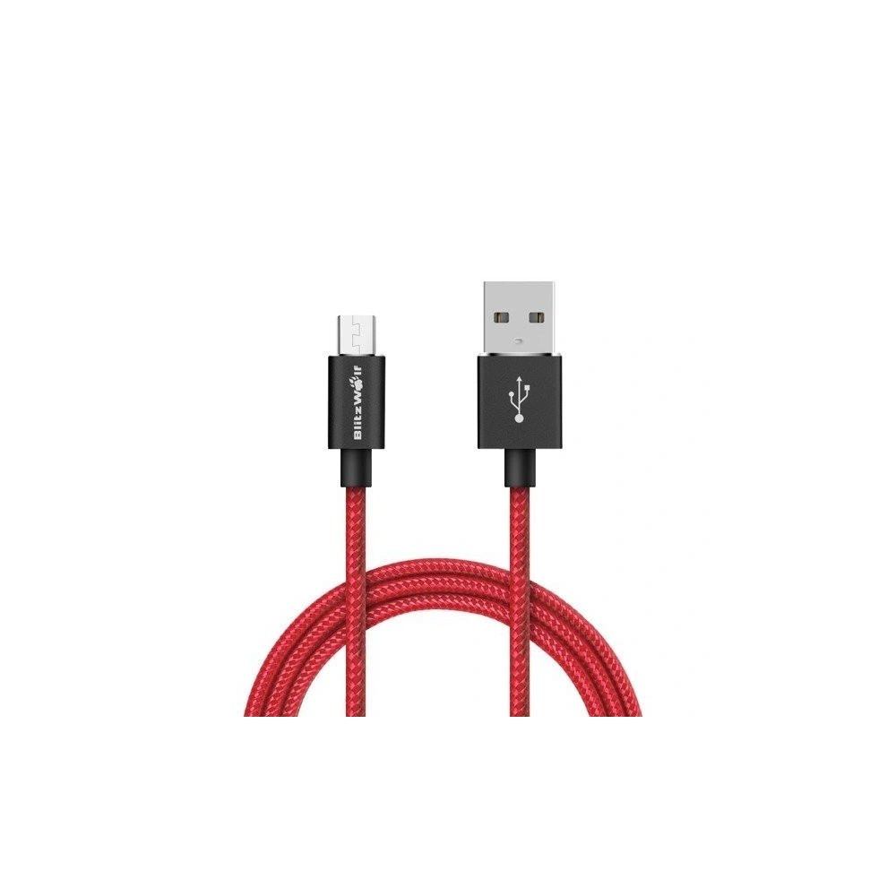 Kabel Micro USB BlitzWolf BW-MC1 1m czerwony