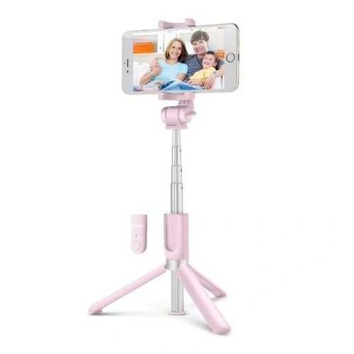 Kup BlitzWolf Selfie Stick 3-in-1-Stativ BW-BS3 rosa - BLZ064PNK - {ean13} - Sklep Home Screen