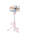 Selfie Stick stativ 3w1 BlitzWolf BW-BS3 růžový