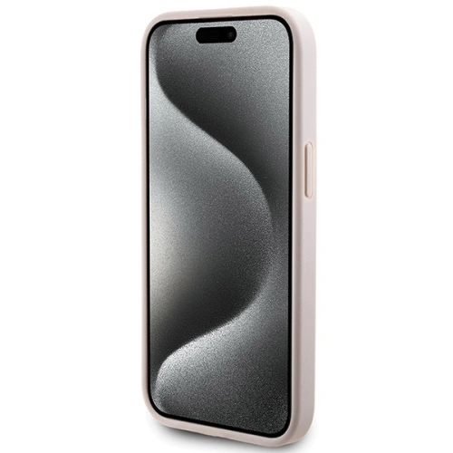Kup Etui Guess GUHCP15SG4GLPI Apple iPhone 15 / 14 hard case 4G Stripe Collection różowy/pink - GUE3089 - {ean13} - Sklep Home Screen