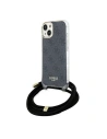 Kup Etui Guess GUHCP15SHC4SEK Apple iPhone 15 / 14 hardcase Crossbody Cord 4G Print czarny/black - GUE3091 - {ean13} - Sklep Home Screen