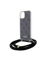 Kup Etui Guess GUHCP15SHC4SEK Apple iPhone 15 / 14 hardcase Crossbody Cord 4G Print černý/black - GUE3091 - {ean13} - Sklep Home Screen