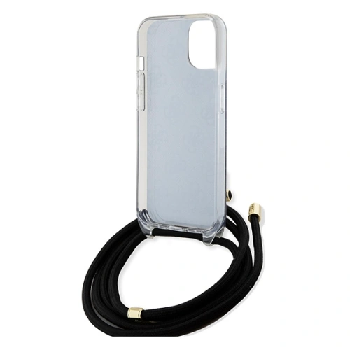 Kup Etui Guess GUHCP15SHC4SEK Apple iPhone 15 / 14 hardcase Crossbody Cord 4G Print černý/black - GUE3091 - {ean13} - Sklep Home Screen