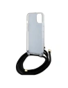 Kup Guess Apple Caz GUHCP15SHC4SEK iPhone 15 / 14 hardcase Crossbody Cord 4G Print negru / negru - GUE3091 - {ean13} - Sklep Home Screen