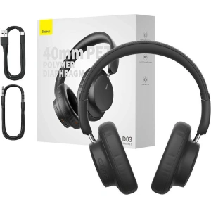 Buy Baseus Bowie D03 wireless headphones (black) - BSU4773 - {ean13} - Home Screen Store Europe